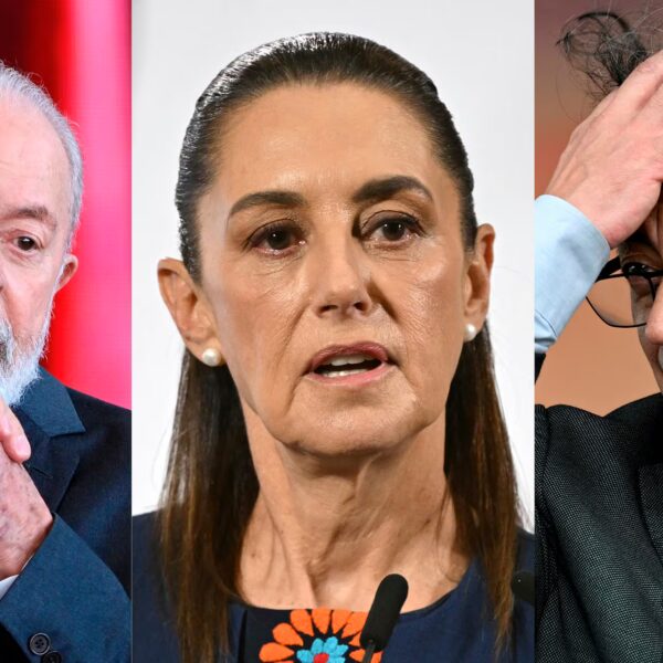 Lula, Sheinbaum y Petro