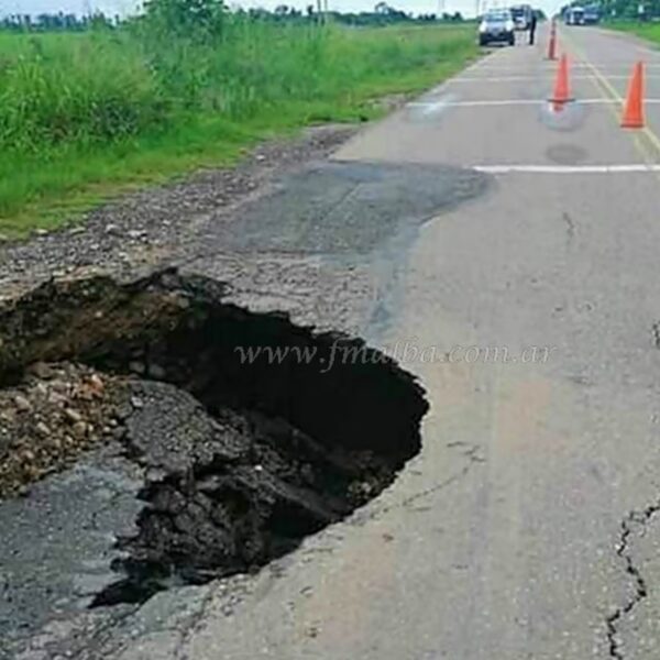 Tramo de la Ruta Nacional