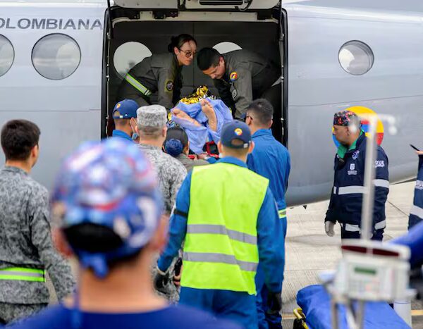 Accidente aéreo en Colombia