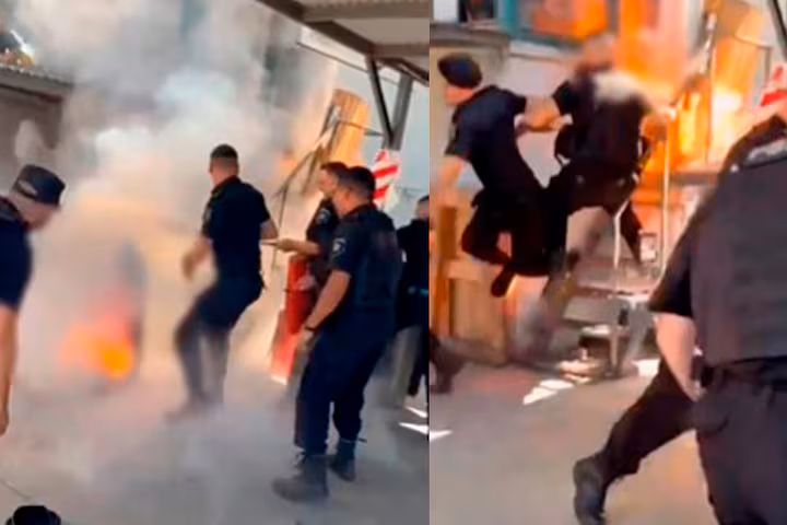 Policía disparó con una Taser