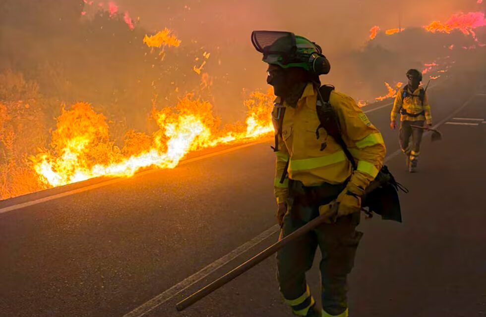 Incendio forestal en España