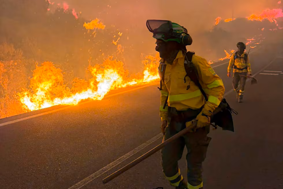 Incendio forestal en España