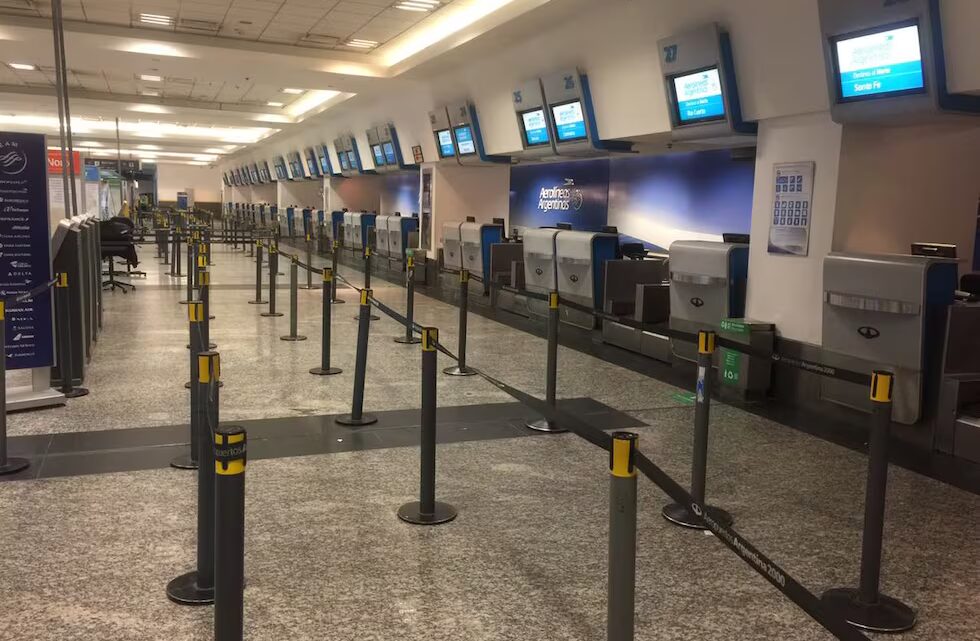 Aeroparque, cerrado por tres días