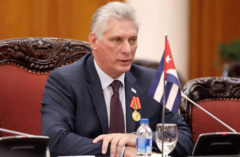 Díaz Canel repudió