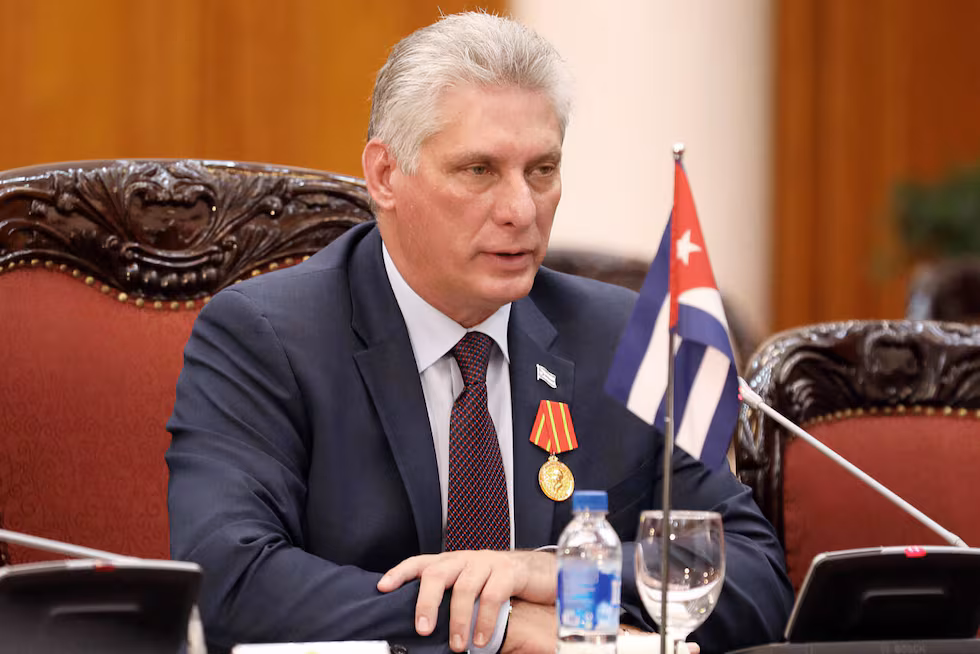 Díaz Canel repudió