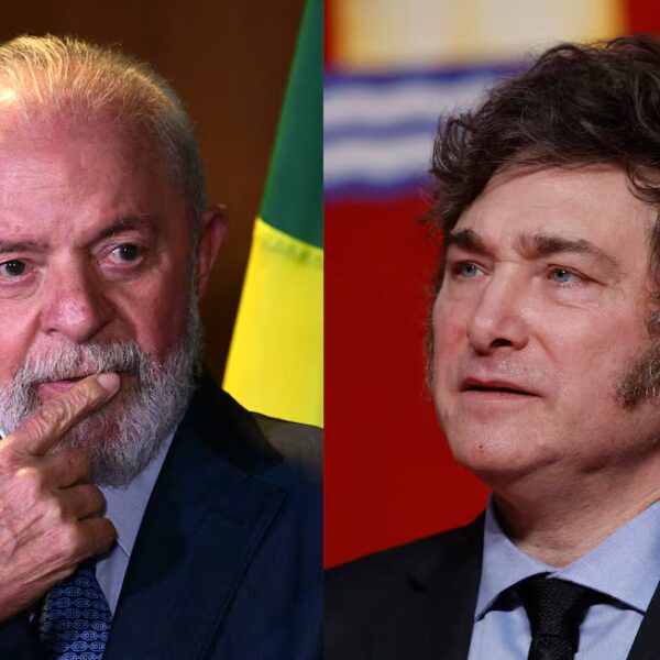 Milei volvió al ataque contra Lula da Silva