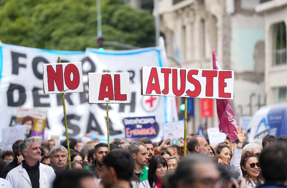 Semana de protestas por el ajuste libertario