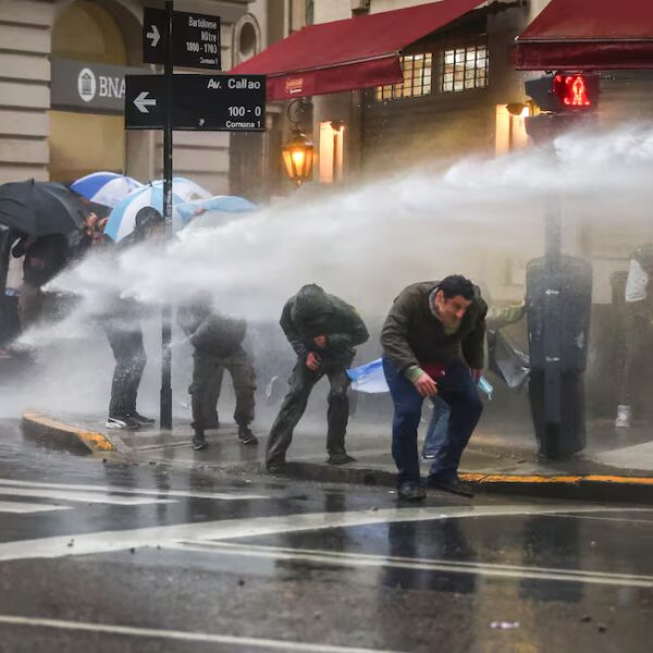 Violenta represión