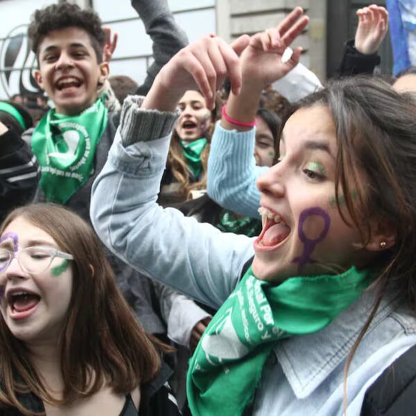 Pañuelazo frente al Congreso