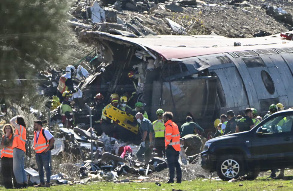 Tragedia ferroviaria en España
